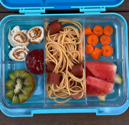 Space Theme BPA-Free Blue Large Bento Lunch box