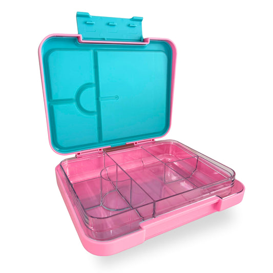 Princess Carriage BPA-Free Pink Large Bento Lunch box