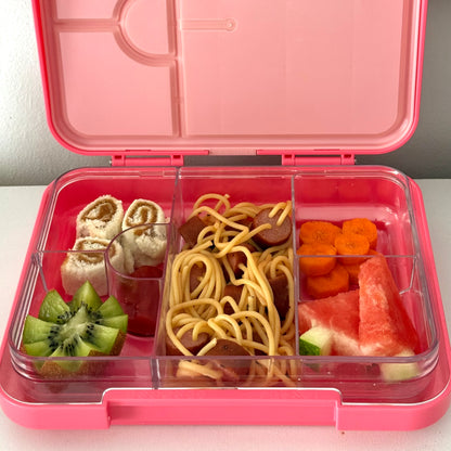 Princess Carriage BPA-Free Purple Large Bento Lunch box