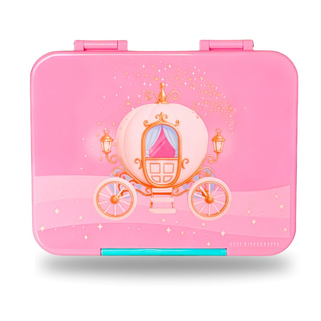 Princess Carriage BPA-Free Pink Large Bento Lunch box