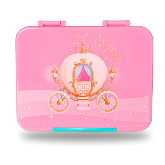 Princess Carriage BPA-Free Pink Large Bento Lunch box